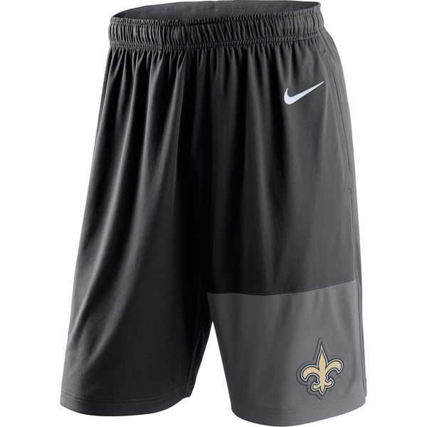 Men's Nike New Orleans Saints Black NFL Shorts FengYun,We sell and wholesale Men's Nike New Orleans Saints Black NFL Shorts FengYun on line form chian!